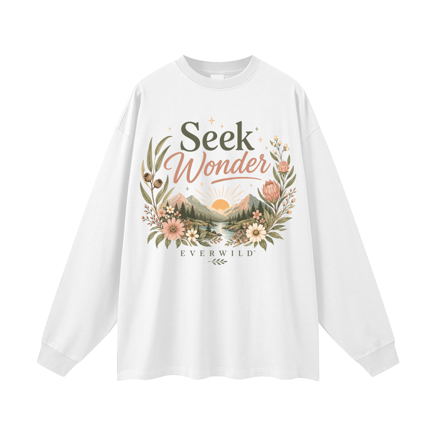 Everwild | Seek Wonder Premium Heavyweight Oversized Tee