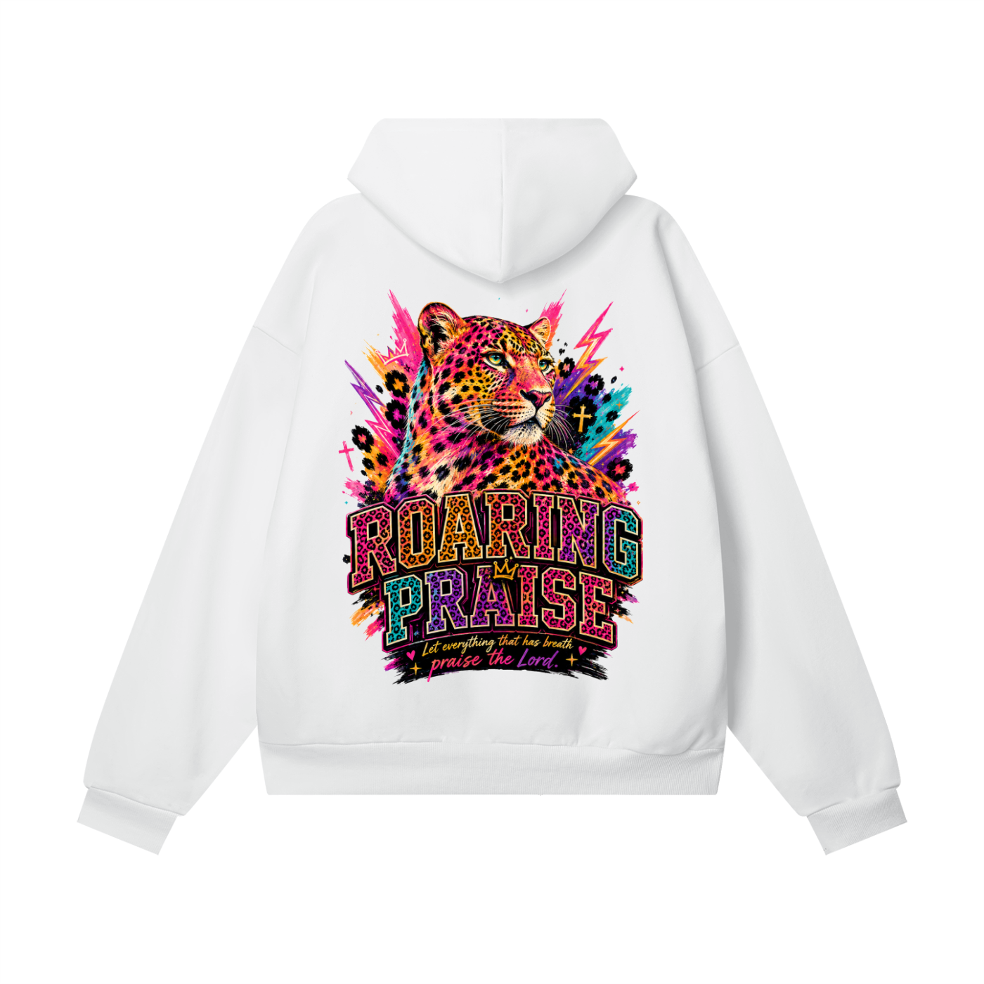 Roaring Praise Psalm Premium Heavyweight Hoodie