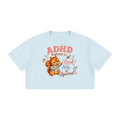 Women's Mineral Wash Cotton Crop T-Shirt