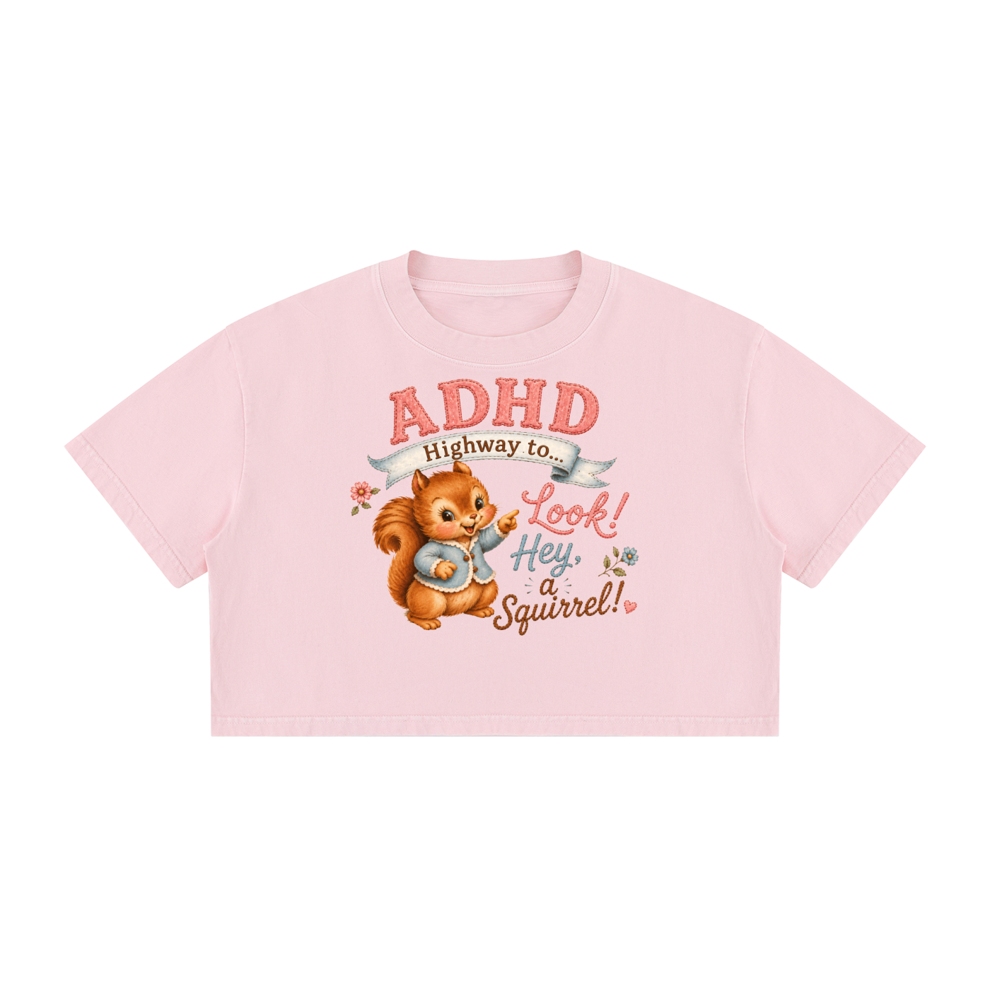 Women's Mineral Wash Cotton Crop T-Shirt