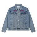 Unisex Vintage Wash Denim Jacket