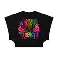 Women's Cropped Dolman T-Shirt