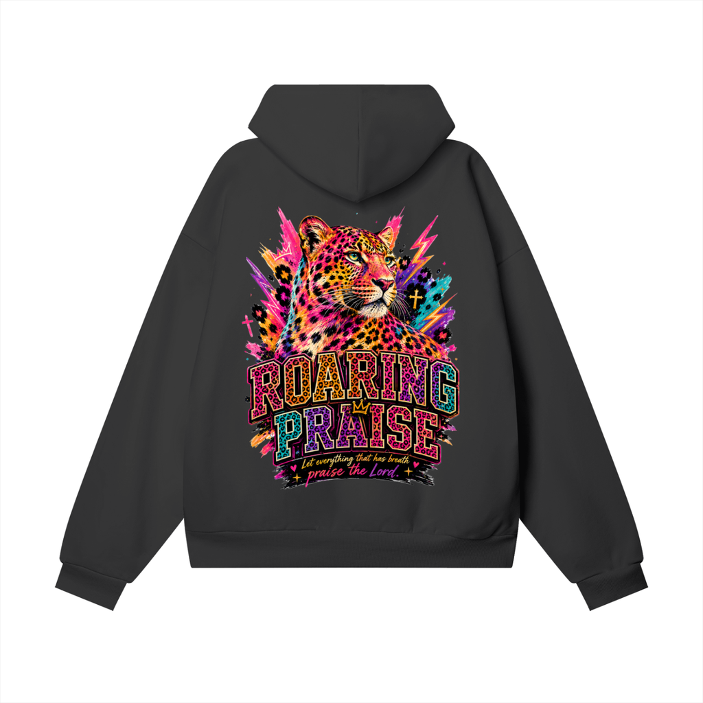 Roaring Praise Psalm Premium Heavyweight Hoodie
