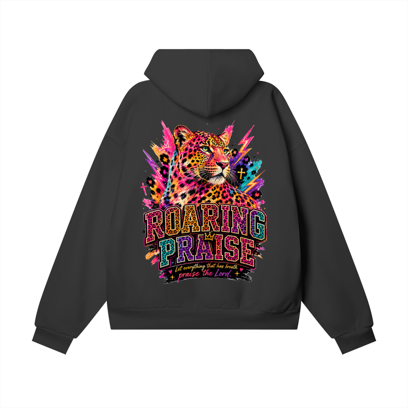 Roaring Praise Psalm Premium Heavyweight Hoodie