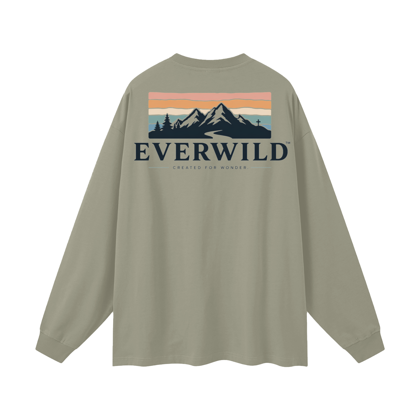 Oversized Unisex Long Sleeve T-Shirt