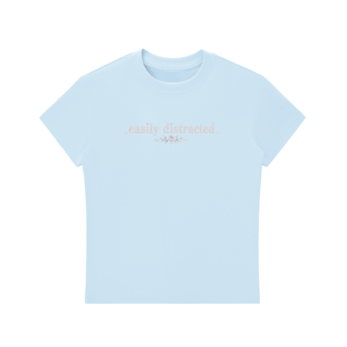 Easily Distracted Bodycon Tee - Beloved Study Co
