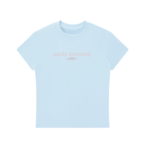 Easily Distracted Bodycon Tee - Beloved Study Co