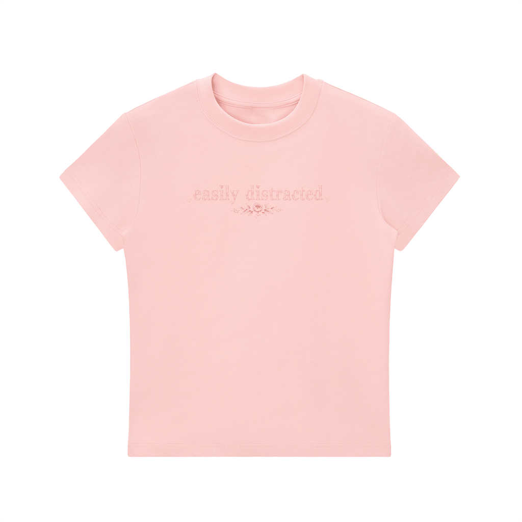 Easily Distracted Bodycon Tee - Beloved Study Co