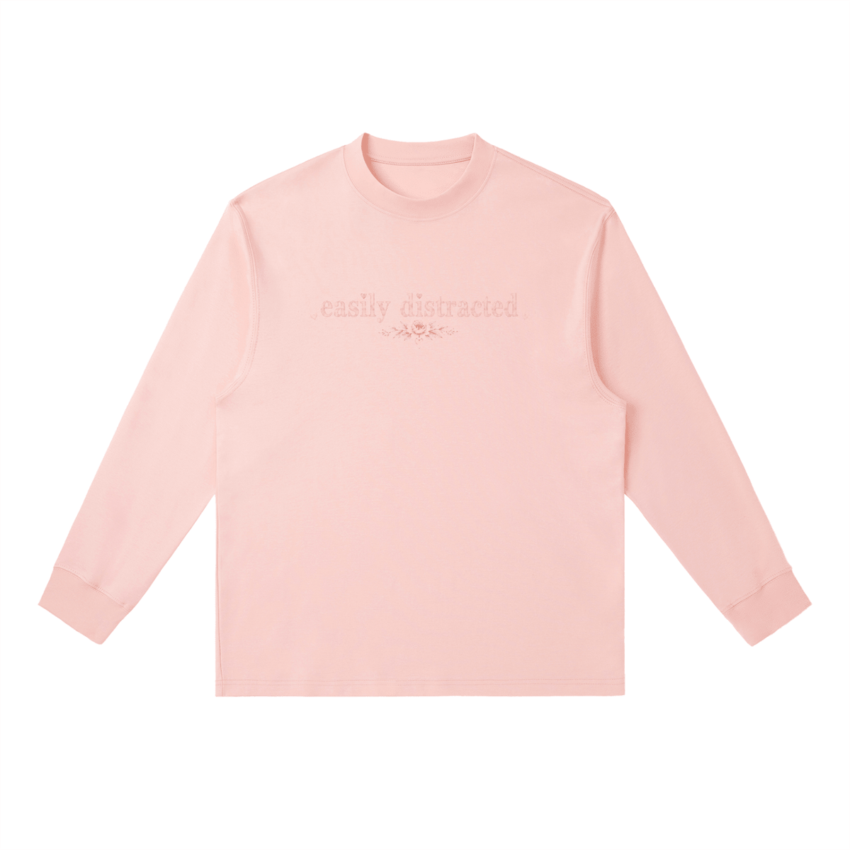 Essential Crewneck Long-Sleeve T-Shirt - Beloved Study Co