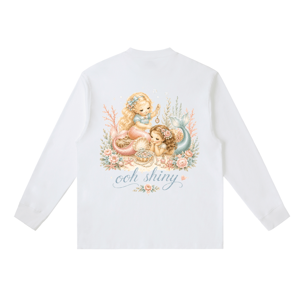 Essential Crewneck Long-Sleeve T-Shirt - Beloved Study Co
