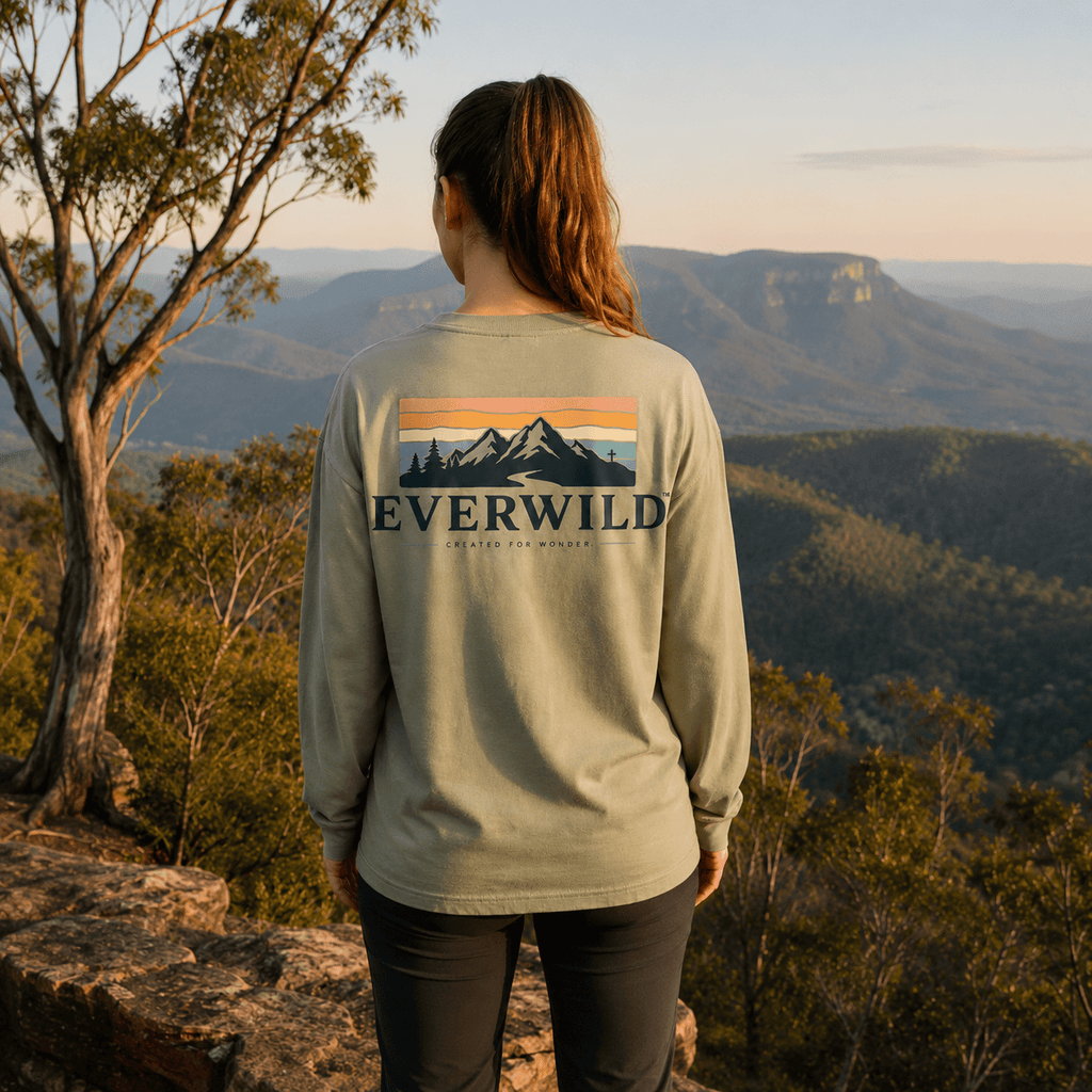 Everwild™ Camp Tee — Oversized Long Sleeve Tee - Beloved Study Co