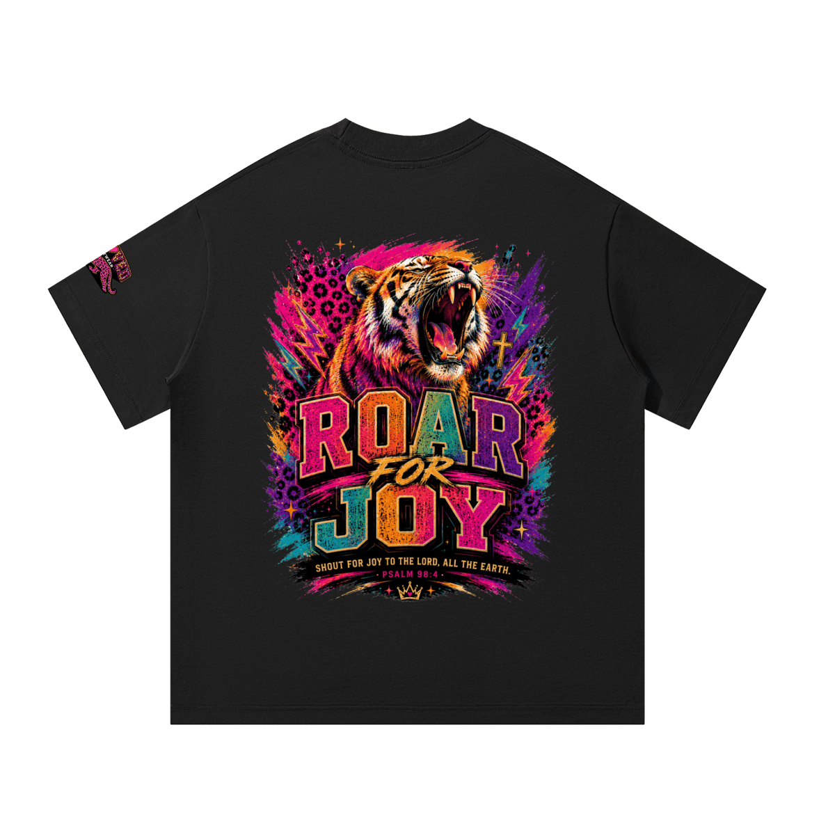 Roar for Joy | Premium Heavyweight Oversized Tee - Beloved Study Co