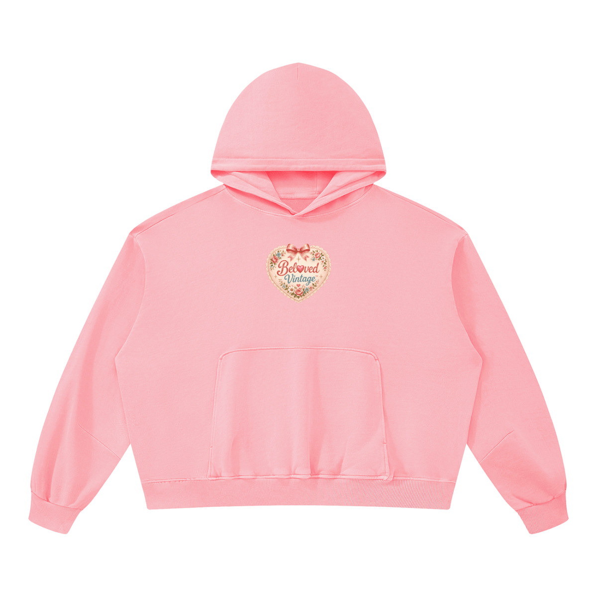 Unisex Boxy Vintage Washed Hoodie - Beloved Study Co
