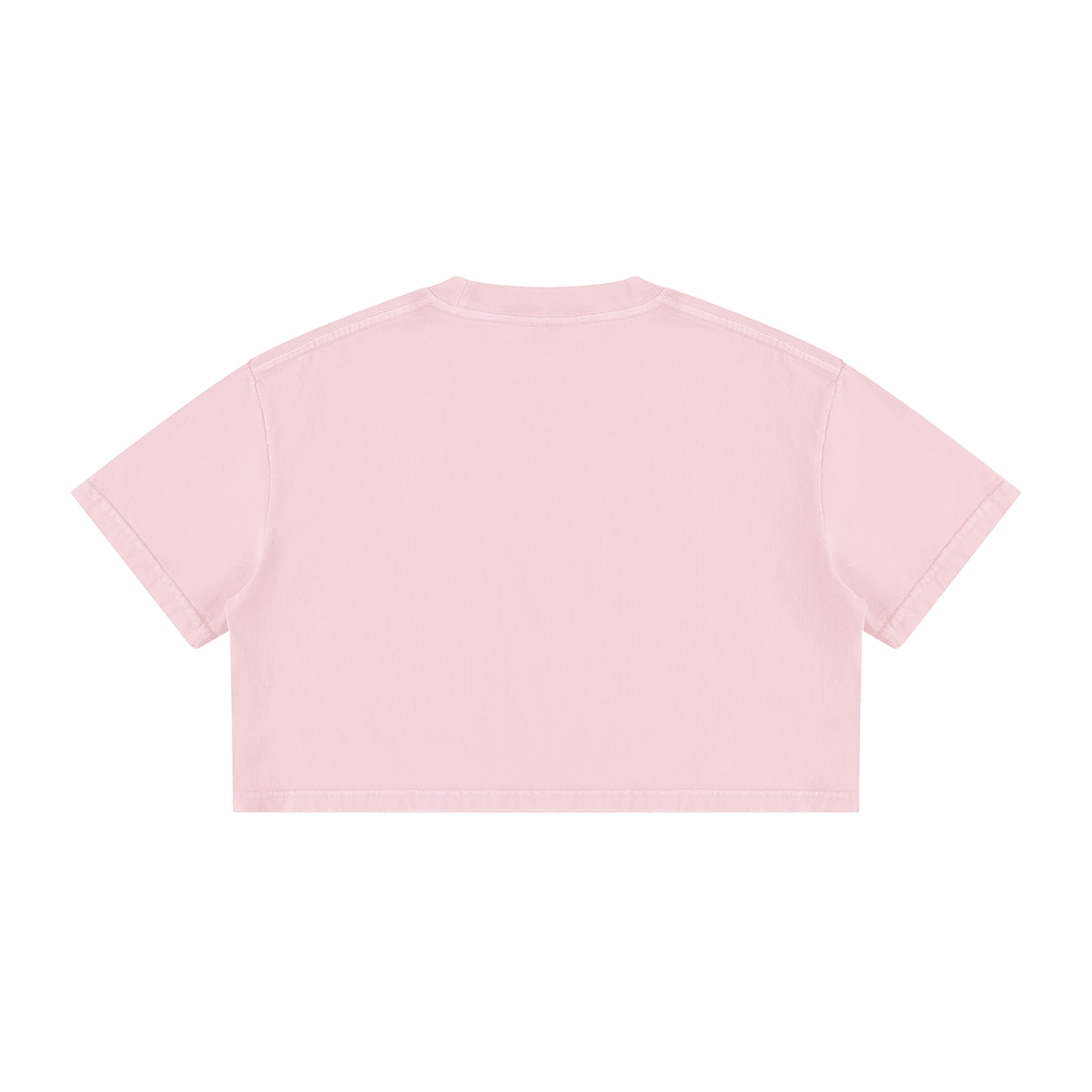 Women's Mineral Wash Cotton Crop T-Shirt - Beloved Study Co